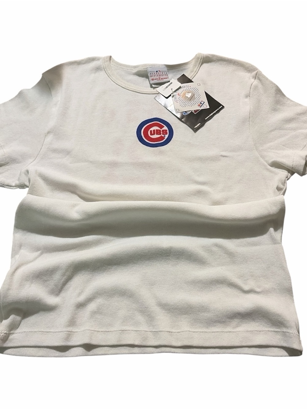 Cream Kids Tee - Official MLB Logo